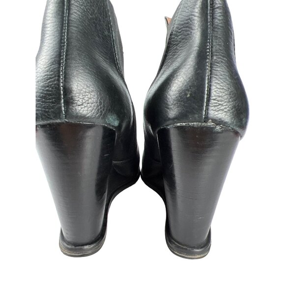 Corso Como Black Wedge Booties size 8.5 - Picture 6 of 12